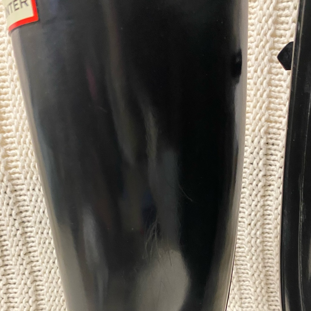 Hunter Black Women's Winter & Rain Boots - Picture 8 of 9